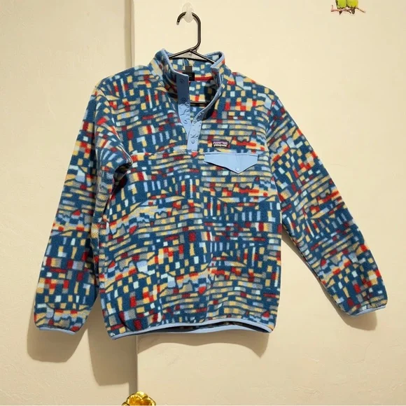Patagonia Multicolor Geometric Fleece :Box D: